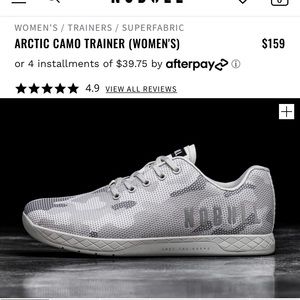 NoBull Arctic Camo Women’s Trainers